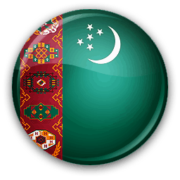 Türkmence flag
